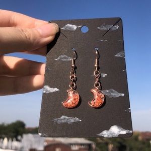 Moon earring